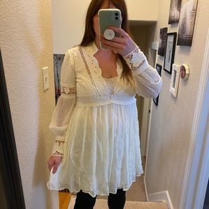 Free people lace tunic